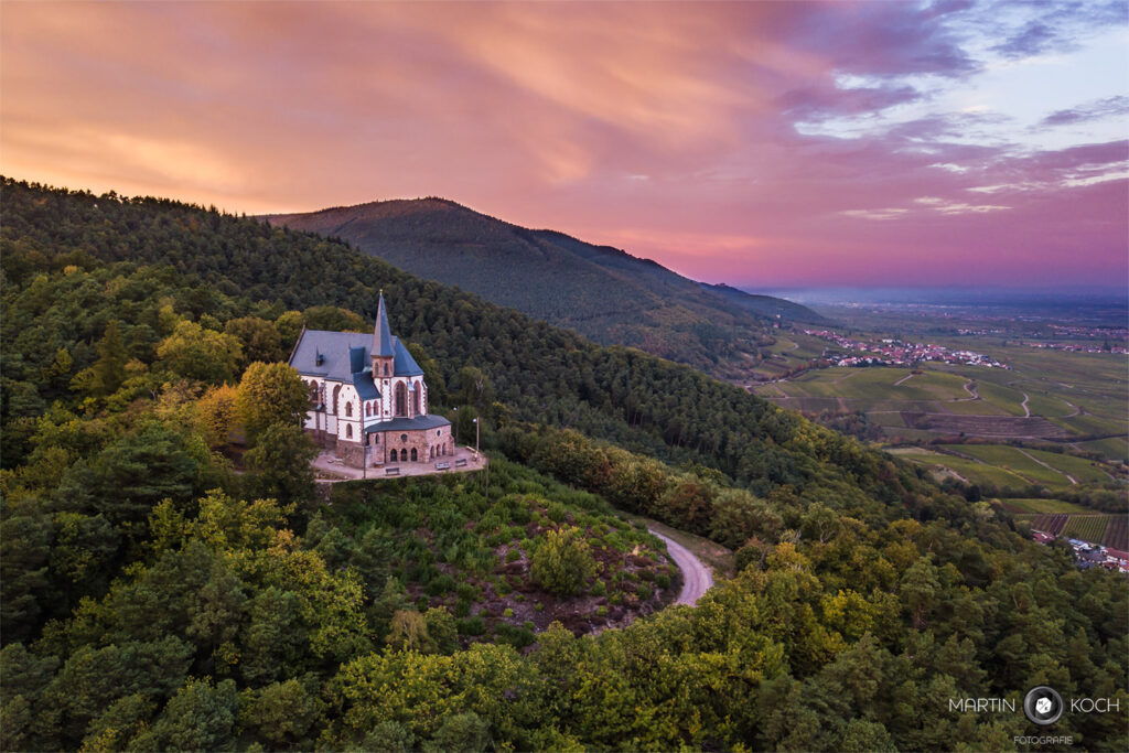 Martin Koch Fotografie Sonnenuntergang St. Annakapelle