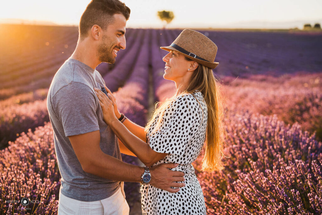 Martin Koch Fotografie Paarshooting Lavendel