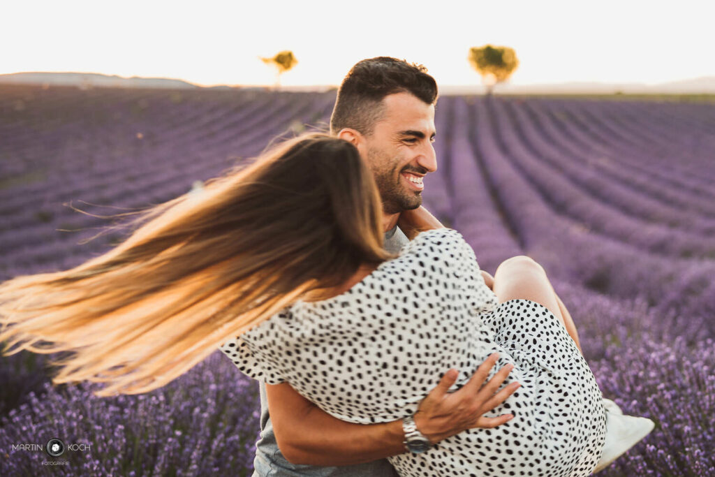 Martin Koch Fotografie Paarshooting Lavendel
