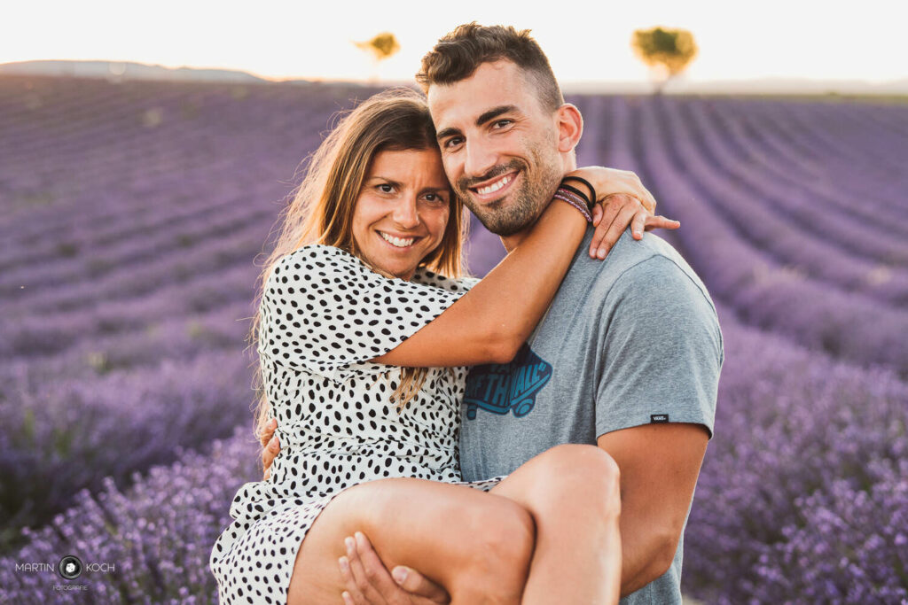 Martin Koch Fotografie Paarshooting Lavendel