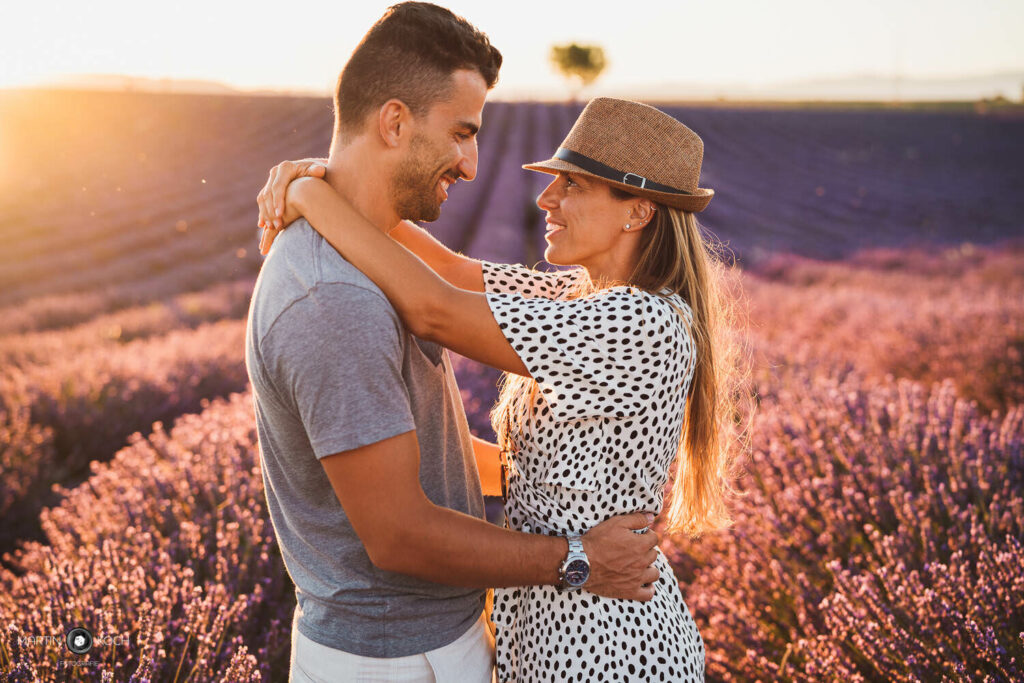 Martin Koch Fotografie Paarshooting Lavendel