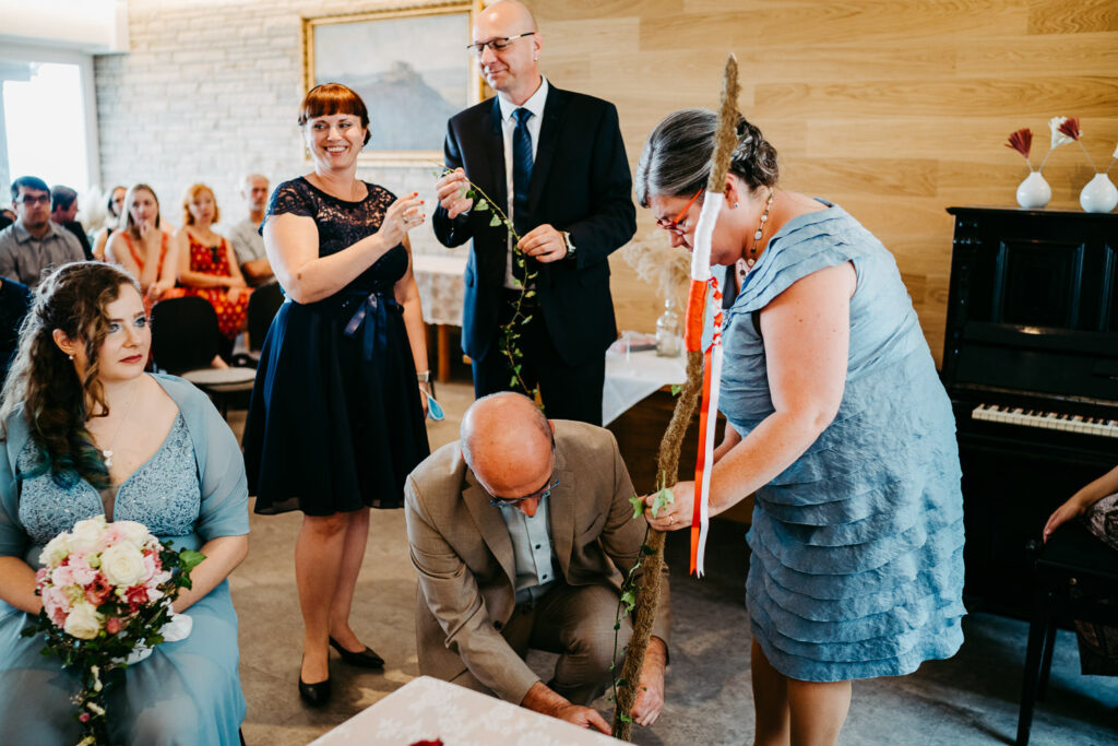 Hochzeit Burg Hohenneuffen Stuttgart Anna-Maria Cedric