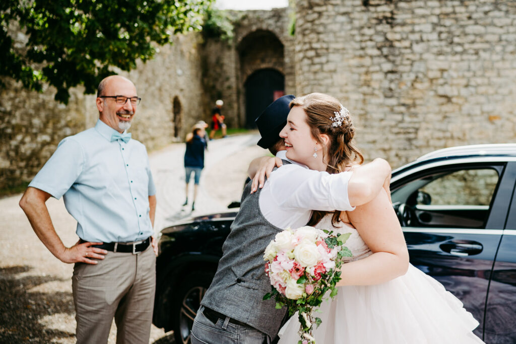 Hochzeit Burg Hohenneuffen Stuttgart Anna-Maria Cedric