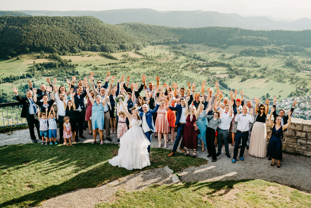 Hochzeit Burg Hohenneuffen Stuttgart Anna-Maria Cedric