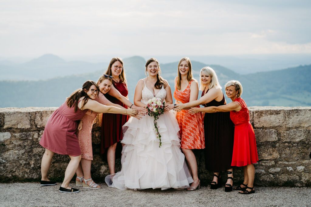 Hochzeit Burg Hohenneuffen Stuttgart Anna-Maria Cedric