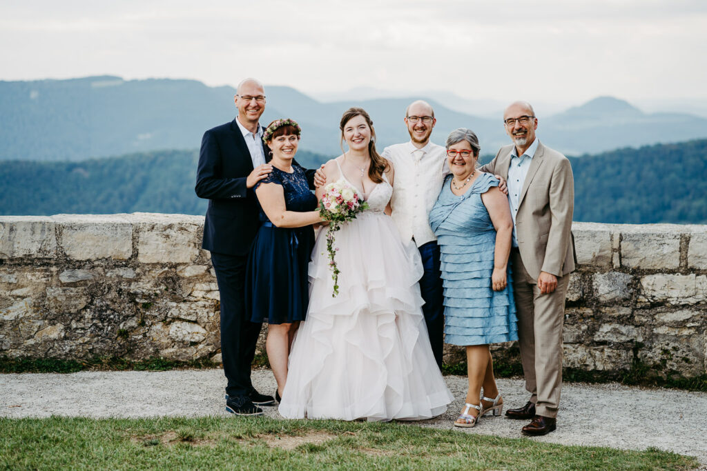Hochzeit Burg Hohenneuffen Stuttgart Anna-Maria Cedric