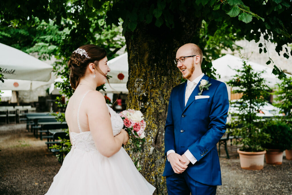 Hochzeit Burg Hohenneuffen Stuttgart Anna-Maria Cedric