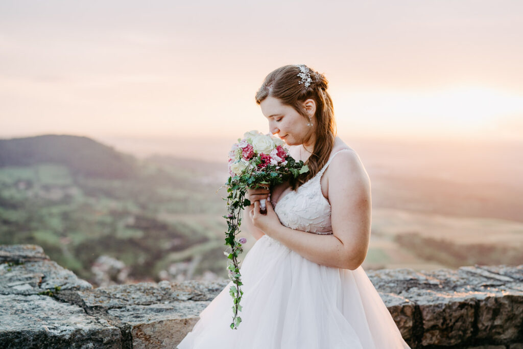 Hochzeit Burg Hohenneuffen Stuttgart Anna-Maria Cedric