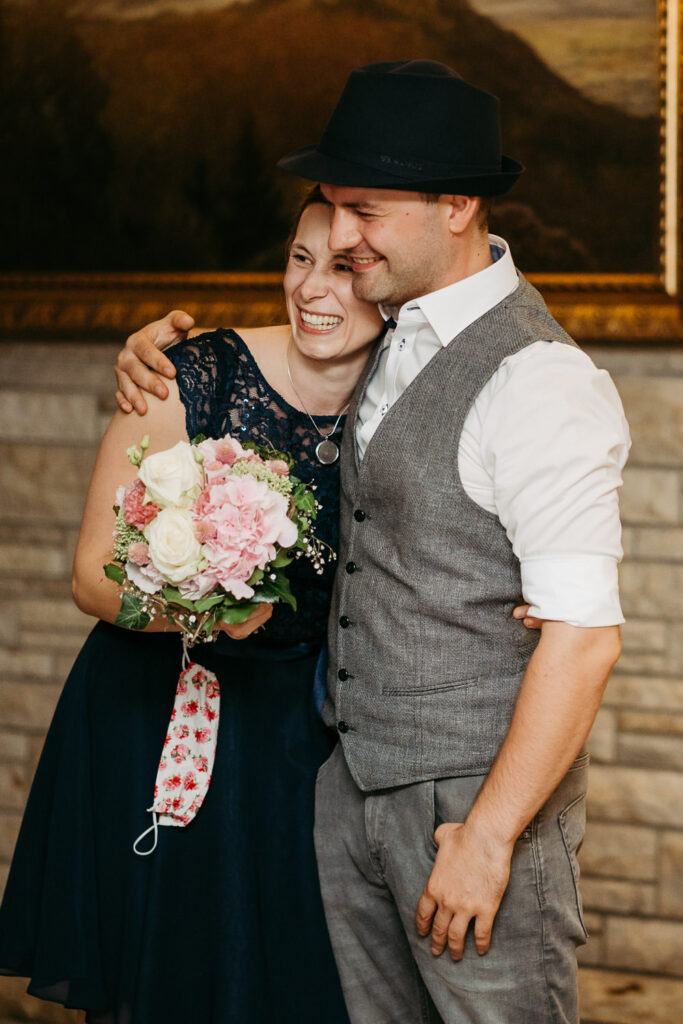 Hochzeit Burg Hohenneuffen Stuttgart Anna-Maria Cedric