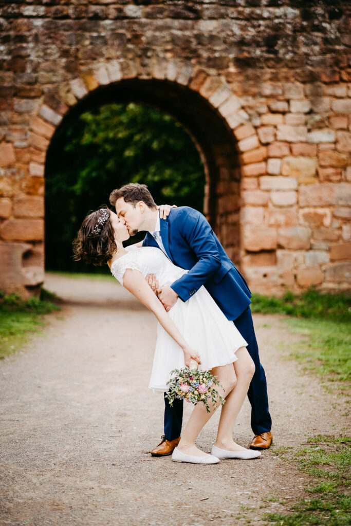 Hochzeitsfotograf Kaiserslautern Brautpaarshooting Burg Nanstein