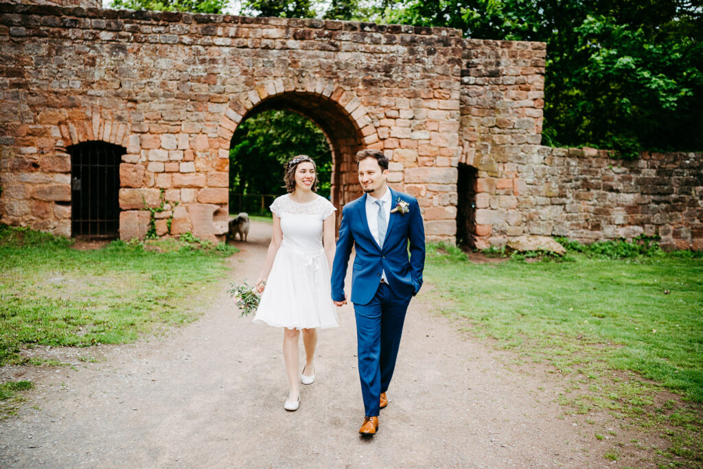 Hochzeitsfotograf Kaiserslautern Brautpaarshooting Burg Nanstein