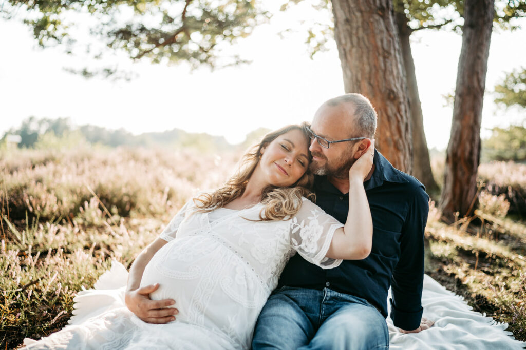 Babybauchshooting Mehlinger Heide