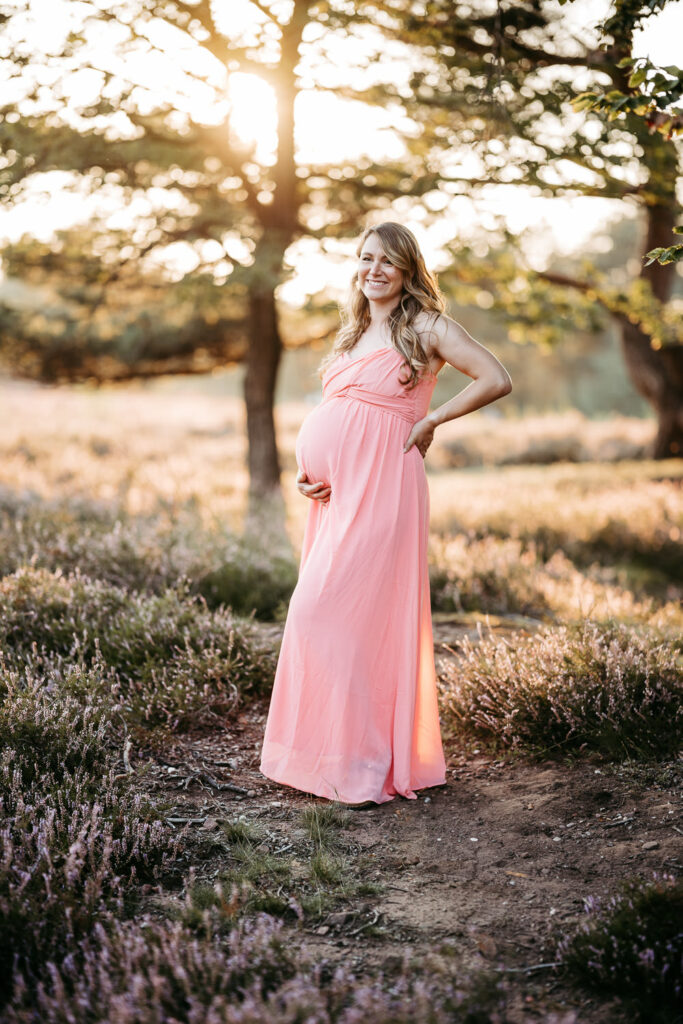 Babybauchshooting Mehlinger Heide