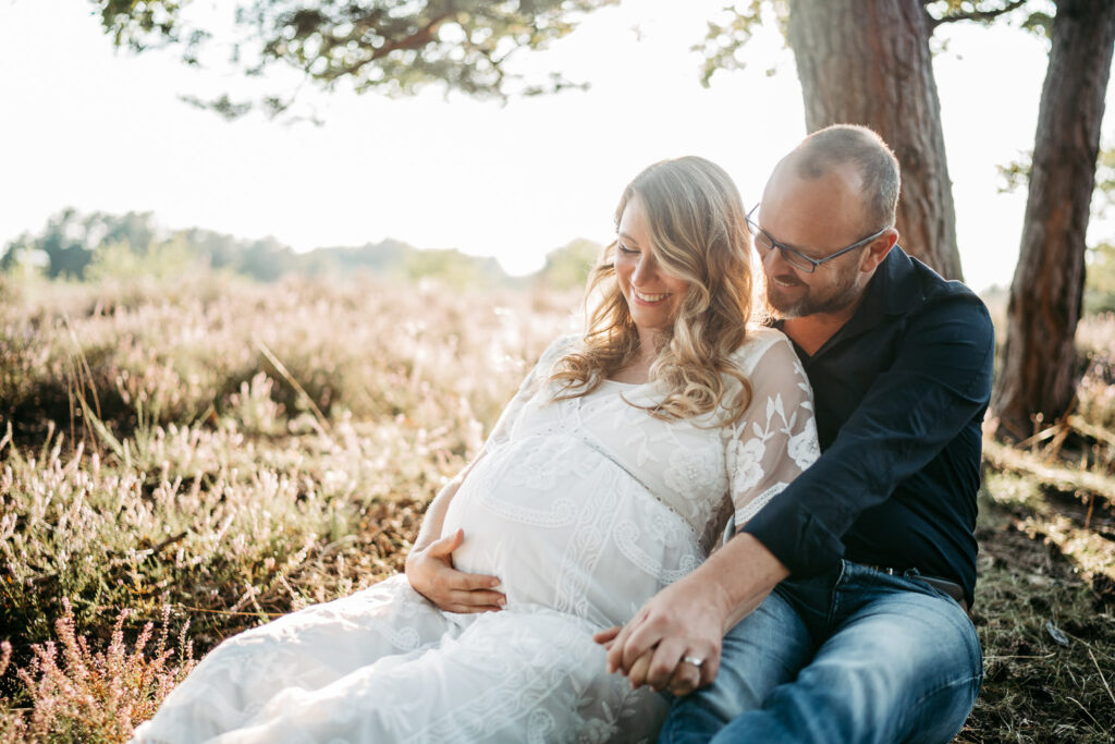 Babybauchshooting Mehlinger Heide