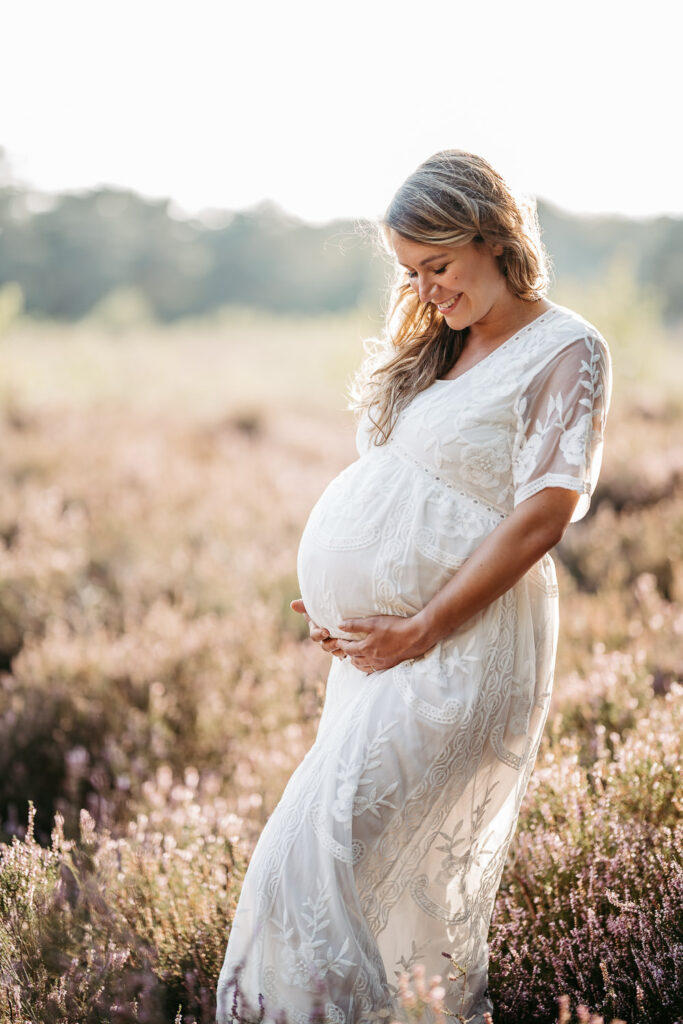 Babybauchshooting Mehlinger Heide
