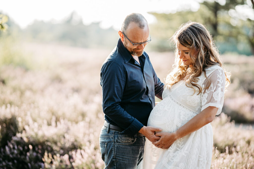 Babybauchshooting Mehlinger Heide