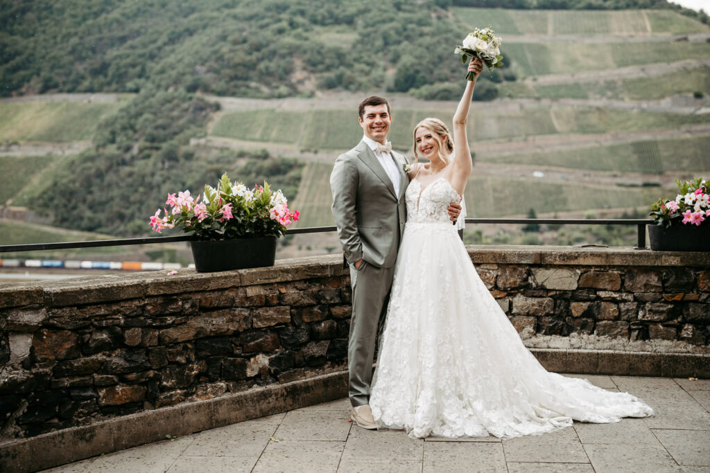 Hochzeitsfotograf Mainz Hochzeit Kelly und Hayden Burg Rheinstein Hotel Kronenschlösschen