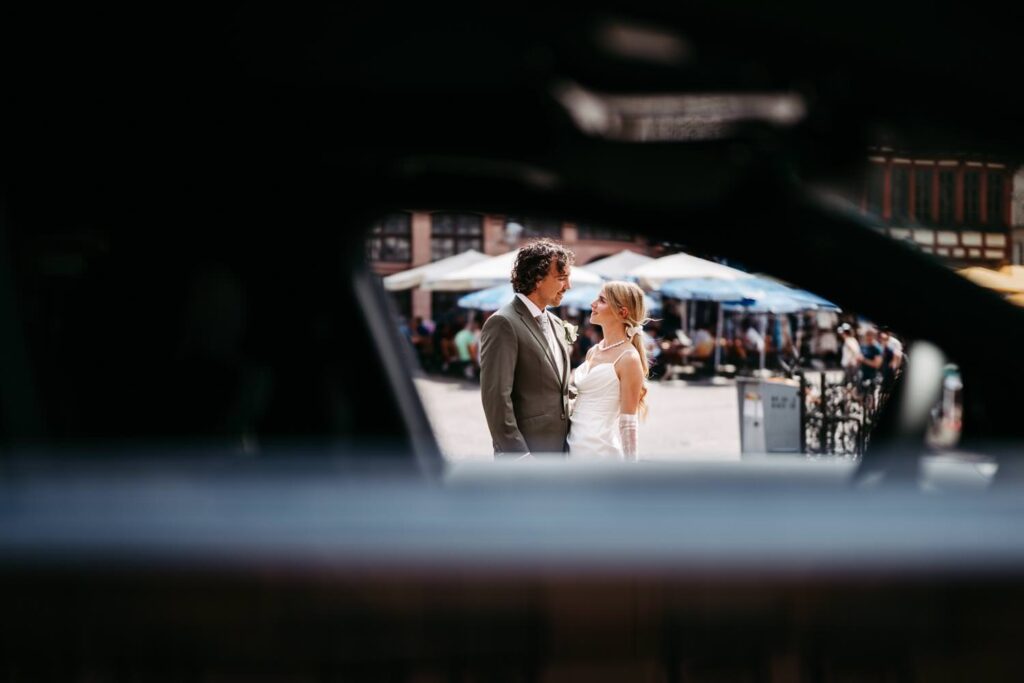 Hochzeit in Frankfurt am Römer und im Palmengarten