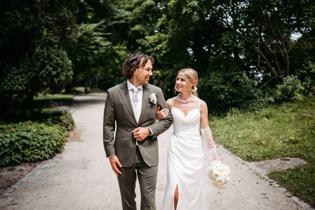 Hochzeit in Frankfurt am Römer und im Palmengarten