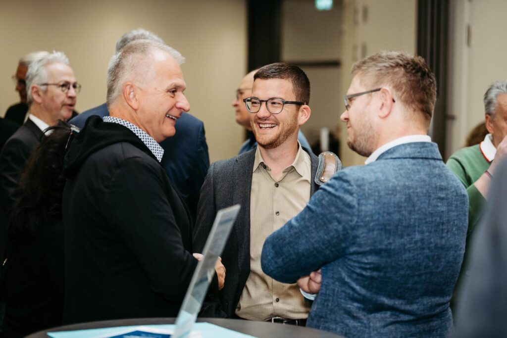 Eventfotografie - Austausch mit Teilnehmern